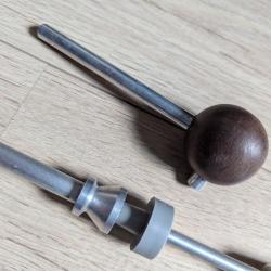 Achemineur de balle te baguette aluminium calibre 36