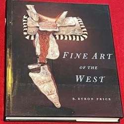 Superbe gros livre fine art of the west byron price western cowboy selle eperons