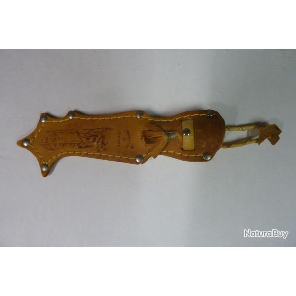Etui cuir pour couteau MARTNII modle LYNX tat neuf
