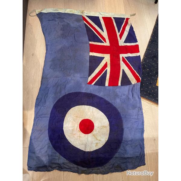 un drapeau RAF en coton imprim ww2