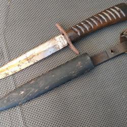 Poignard allemand ww1 / couteau de tranchée Union , rare