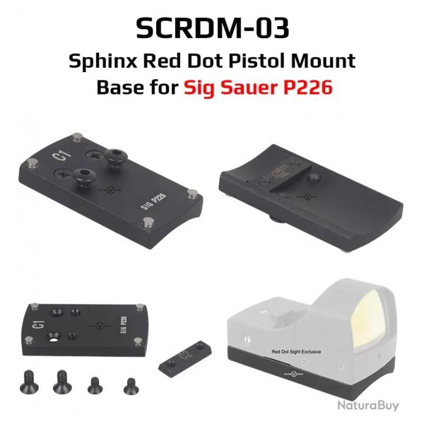 adaptateur universel Base de montage pour pistolet -** SCRDM-03