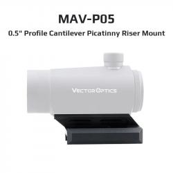 Optique vectorielle Maverick & Scrapper Red Dot Riser Rail Mount -**MAV-P05