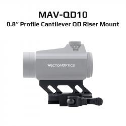 Optique vectorielle Maverick & Scrapper Red Dot Riser Rail Mount -*MAV-QD10