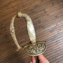 RARE ÉPÉE D'OFFICIER SUPERIEUR DES COMMISSAIRES DE GUERRES