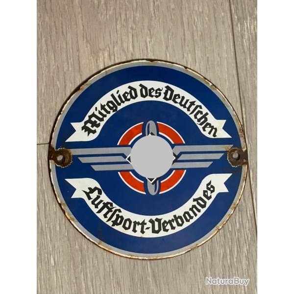 une plaque maille allemande lutwaffe ww2