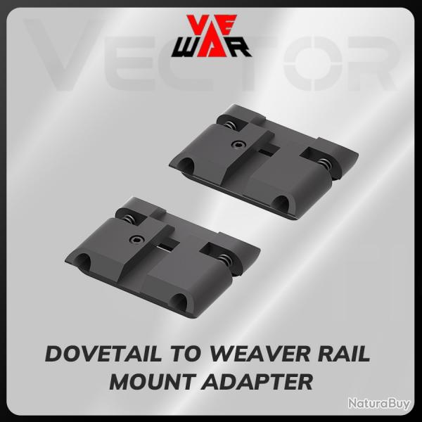 Queue d'aronde pour rail de montage Weaver, entirement en mtal  LIVRAISON GRATUITE !!