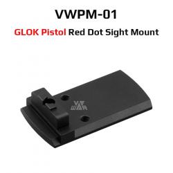 GLOK Pistolet Red Dot Sight Mount Modèle: VWPM-01