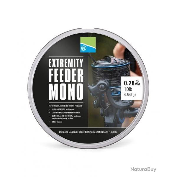 PRESTON VISDRAAD EXTREMITY FEEDER MONO 300M PRESTON 0,28mm 300m