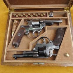Coffret revolver 1873 et 1874 civil