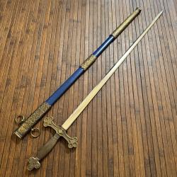 ÉPÉE FRANCS-MAÇONS DANS SON FOURREAU