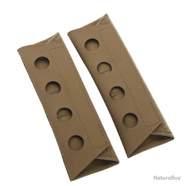 1 Pair Laser Cutting Tactical Vest Composite Shoulder Pads Airsoft FCSK FCPC LV119 Vest Plate Carrie