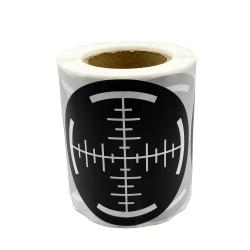 3" Black and White Shooting Target Sticker in 200 Pcs/Roll suitable for target shooting of air pelle