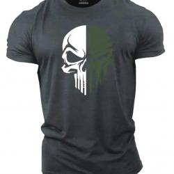 T-shirt Punisher Ghost 3D manches courtes - 5 / 3XL