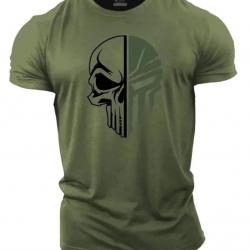 T-shirt Punisher Ghost 3D manches courtes - 2 / S
