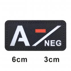 3D Reflective Blood Type A+B+O+AB+,A-B-O-AB-POS NEG Positive and Negative militares Backpack Hook an