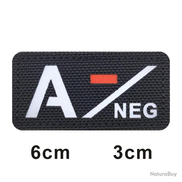3D Reflective Blood Type A+B+O+AB+,A-B-O-AB-POS NEG Positive and Negative militares Backpack Hook an