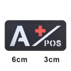 Patch 3D groupe sanguin A+B+O+AB+ FCMAS - 682