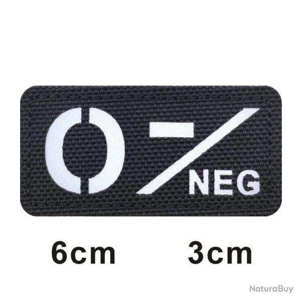 3D Reflective Blood Type A+B+O+AB+,A-B-O-AB-POS NEG Positive and Negative militares Backpack Hook an