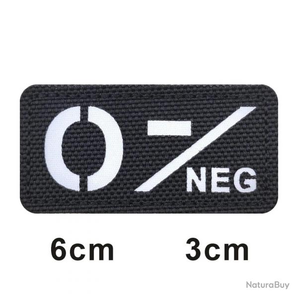 Patch 3D groupe sanguin A+B+O+AB+ FCMAS - 679