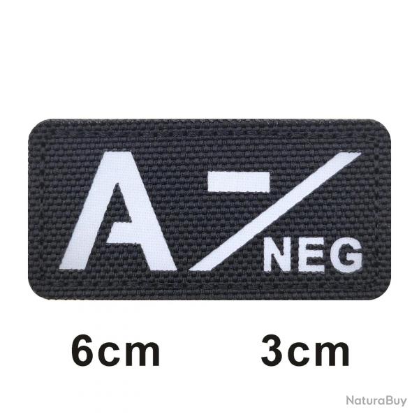 3D Reflective Blood Type A+B+O+AB+,A-B-O-AB-POS NEG Positive and Negative militares Backpack Hook an