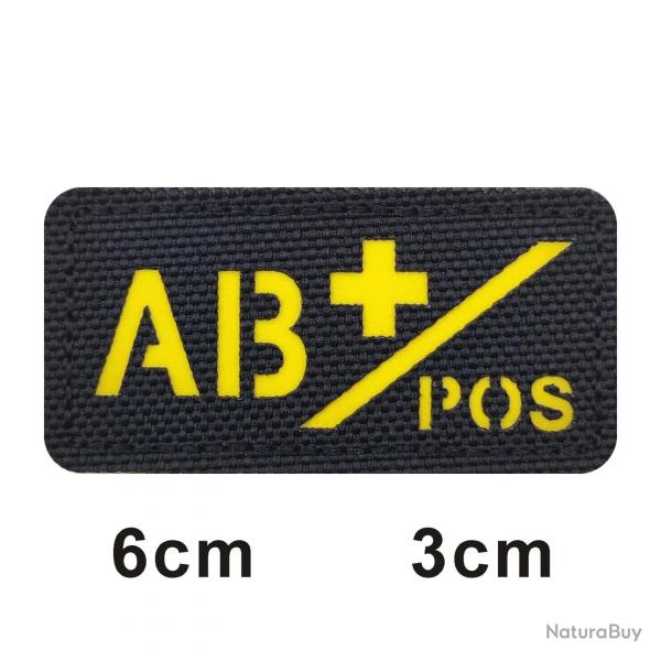 3D Reflective Blood Type A+B+O+AB+,A-B-O-AB-POS NEG Positive and Negative militares Backpack Hook an