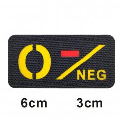 3D Reflective Blood Type A+B+O+AB+,A-B-O-AB-POS NEG Positive and Negative militares Backpack Hook an