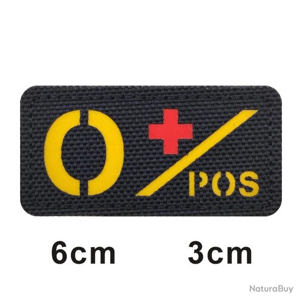 3D Reflective Blood Type A+B+O+AB+,A-B-O-AB-POS NEG Positive and Negative militares Backpack Hook an