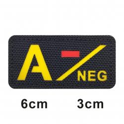 Patch 3D groupe sanguin A+B+O+AB+ FCMAS - 707