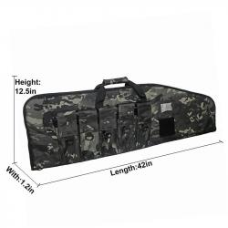 42inch Tactical Rifle Case Gun Bag Air Rifle Case  Backpack Sniper Airsoft Holster Shooting Hunting 
