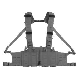500D Nylon SF Hunting Vest for Men Adjustable Molle H-harness Chest Rigs Lightweight Airsoft Vest Wi