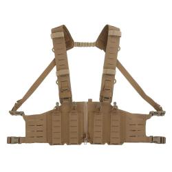 500D Nylon SF Hunting Vest for Men Adjustable Molle H-harness Chest Rigs Lightweight Airsoft Vest Wi