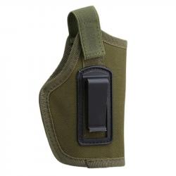 600D Nylon Tactical Gun Holster Concealed Carry Holster Wear Belt Holster Airsoft Gun Bag for Compac