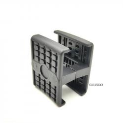 Airsoft MP5 Mag Coupler Double Magazine Parallel Connector Clamp Dual Mag Clip Holder for Hunting Gu