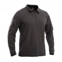 Camouflage Outdoor Elastic Long Sleeved T-shirt Breathable Quick Drying Slim Fit Tactical Top Half Z