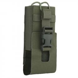 ERQYGRA Tactical Radio Magazine Hunting Pouch Camping Waist Bag Portable Lightweight Sports Equipmen