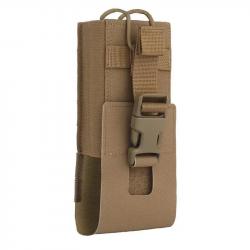 ERQYGRA Tactical Radio Magazine Hunting Pouch Camping Waist Bag Portable Lightweight Sports Equipmen