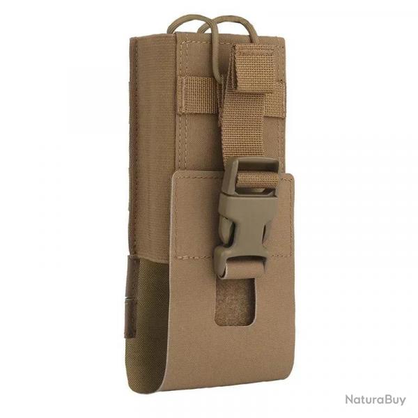 ERQYGRA Tactical Radio Magazine Hunting Pouch Camping Waist Bag Portable Lightweight Sports Equipmen