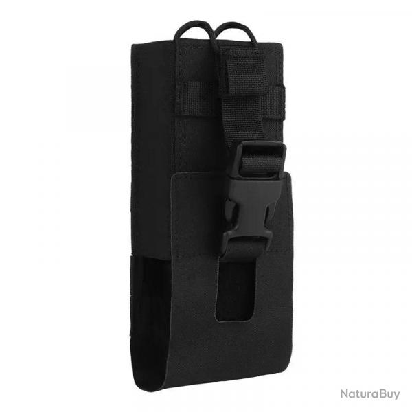 ERQYGRA Tactical Radio Magazine Hunting Pouch Camping Waist Bag Portable Lightweight Sports Equipmen