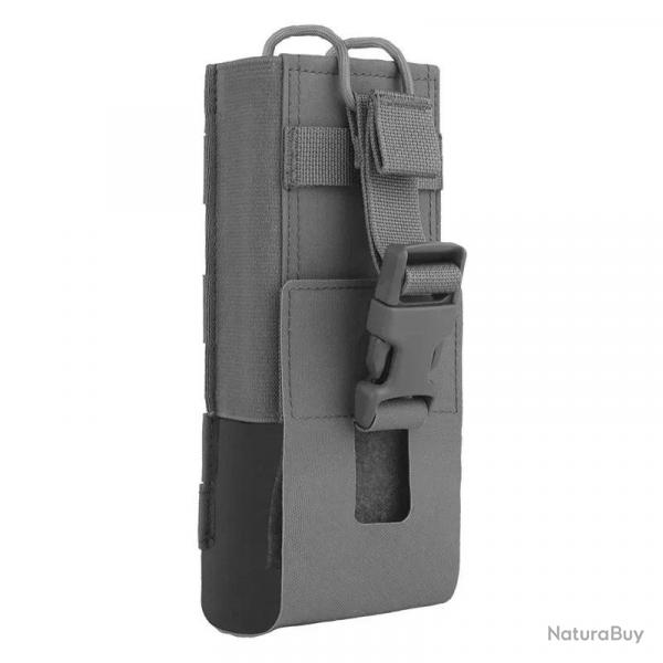 ERQYGRA Tactical Radio Magazine Hunting Pouch Camping Waist Bag Portable Lightweight Sports Equipmen