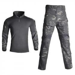 G3 Combat Uniform Safari Tactical Pants Outdoor Uniform Camo Hiking Shirts Hunting Clothes Men Campi