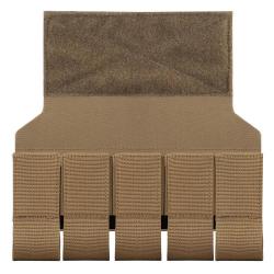Grenade M203 Quintuple Pouches with Hook and Loop, M79 M433 Smoke Grenade Flash Bomb Bag for Airsoft