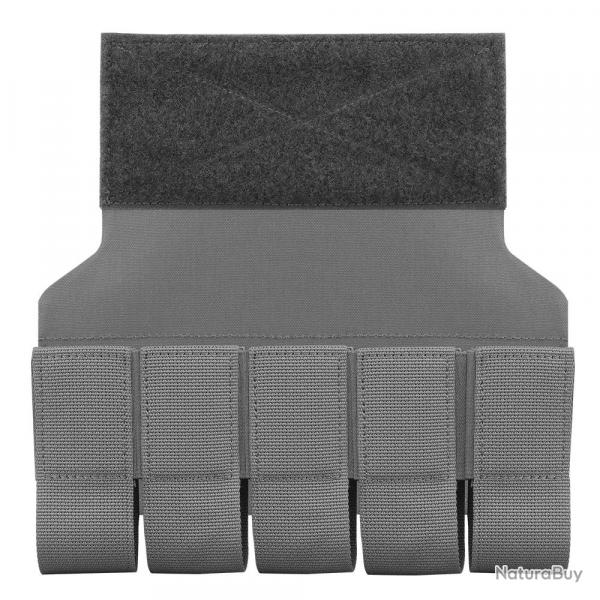 Grenade M203 Quintuple Pouches with Hook and Loop, M79 M433 Smoke Grenade Flash Bomb Bag for Airsoft