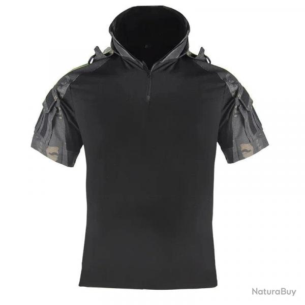 Chemise de combat Cronex HAN WILD - Multicam noir / XL (70-80kg)