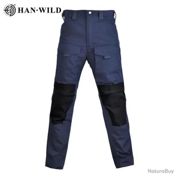 HAN WILD Hiking T-Shirt Tactical Shirt Summer Camouflage Wear Resistant Shirt Camping Hunting Shirt 