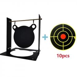 Indoor and Outdoor Slingshot Air Gun Target Trainer Hanging Shooting Target 10CM Detachable Diy Port