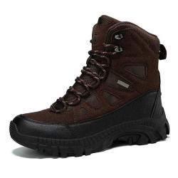 Men Tactical Boots Lace Up Military Army Boot Unisex Work Hiking Shoe Desert Waterproof Brand Climbi