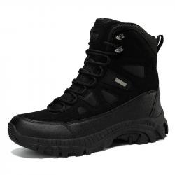 Men Tactical Boots Lace Up Military Army Boot Unisex Work Hiking Shoe Desert Waterproof Brand Climbi