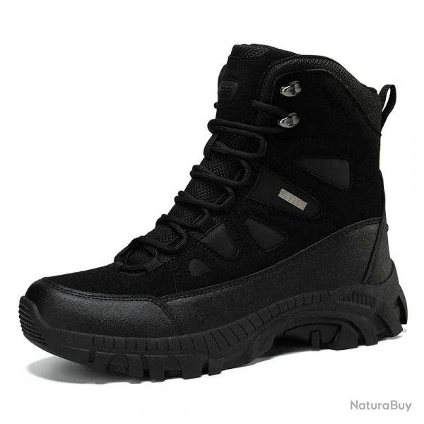 Men Tactical Boots Lace Up Military Army Boot Unisex Work Hiking Shoe Desert Waterproof Brand Climbi