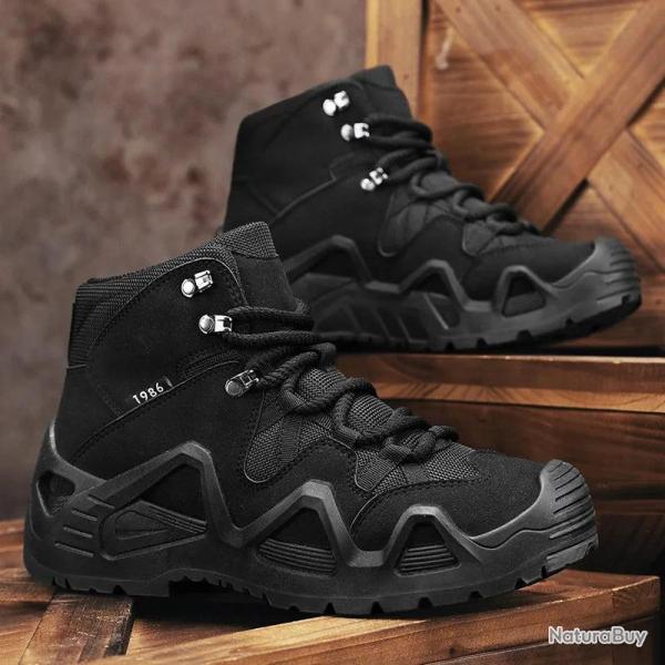 Men's Tactical Boots Desert Military Combat Boots Non Slip Hiking Shoes for Men Training Boots Work 